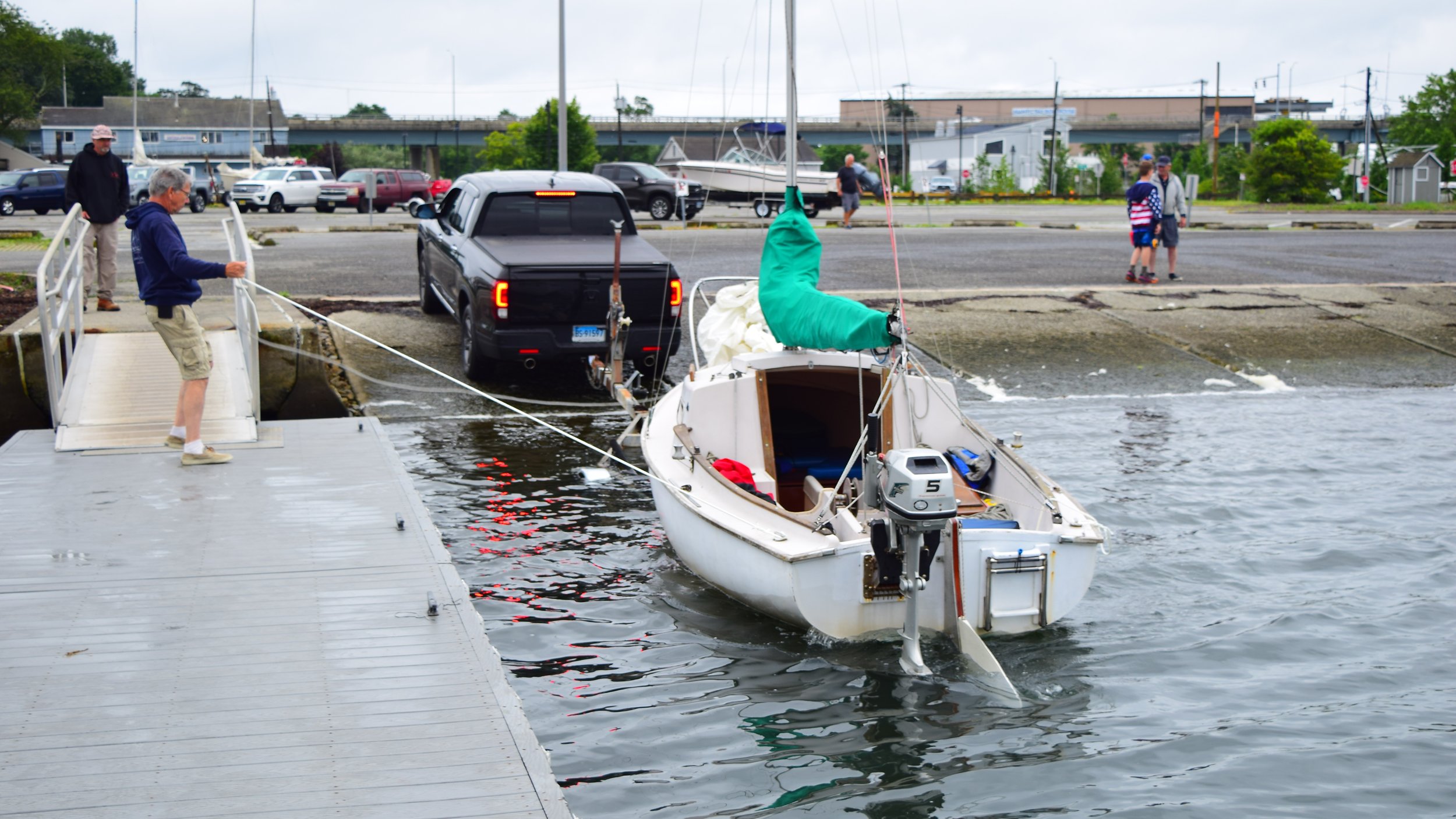  August 1st: The 2025 Mariner Rendezvous began! Twelve boats participated in this year’s event, launching from Niantic and sailing to Essex. 