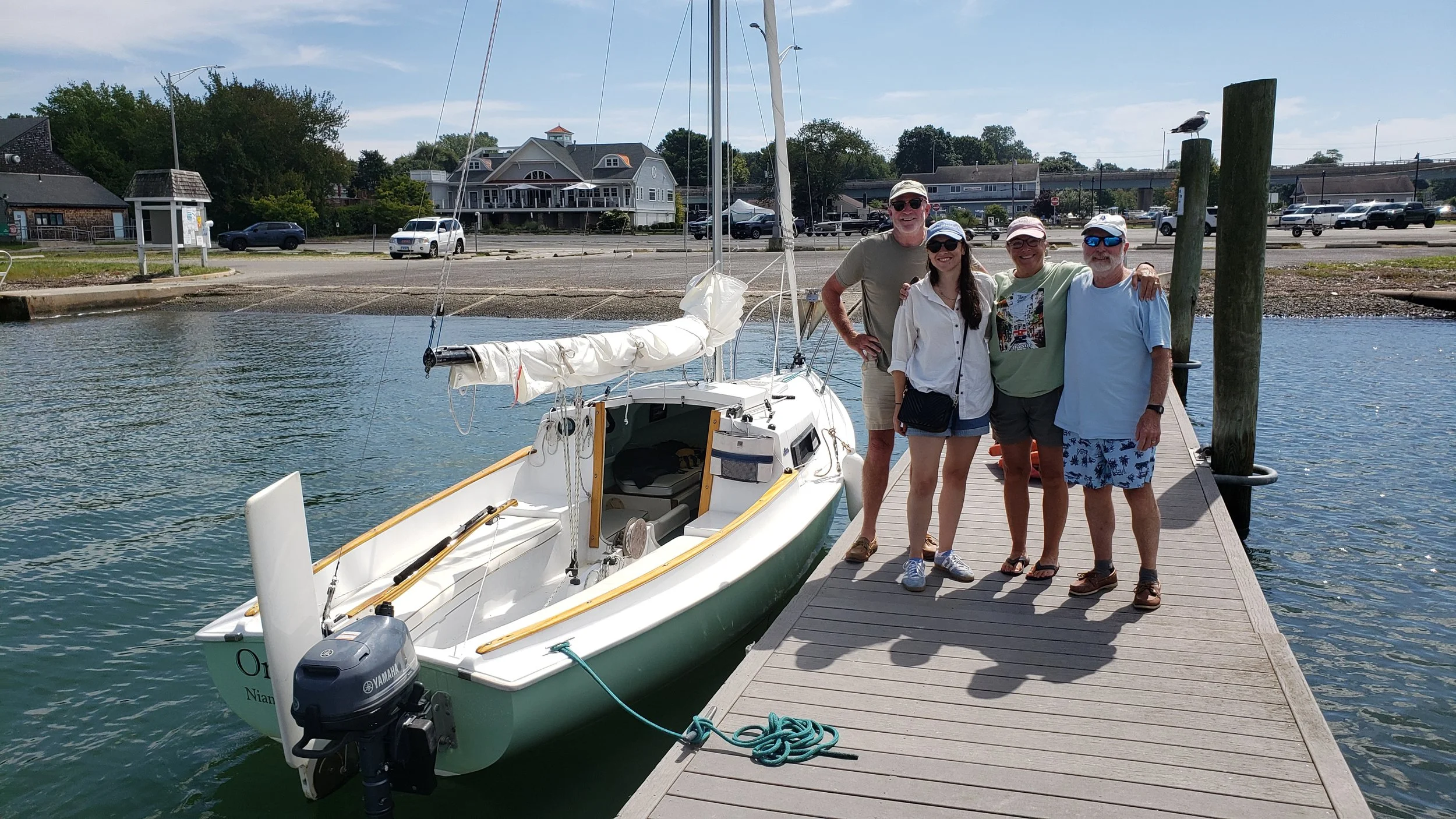 I dropped them off at the Niantic River Boat Launch a couple of hours later. We had a blast!