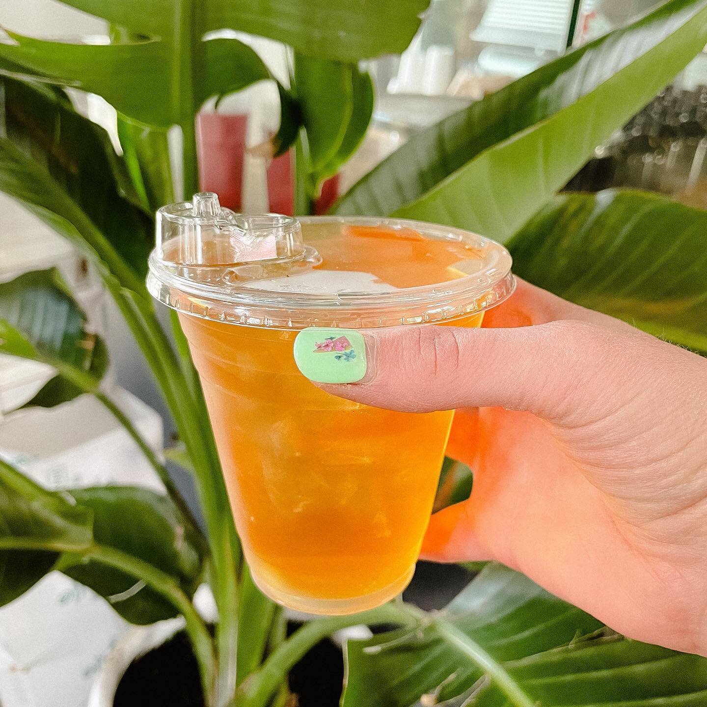 It&rsquo;s iced tea season! We&rsquo;ve always got at least one pre-made iced tea in house, and we are always happy to ice anything to order! Our current ready-to-go offering is Black Mango and it&rsquo;s so refreshing. 🥭 ✨