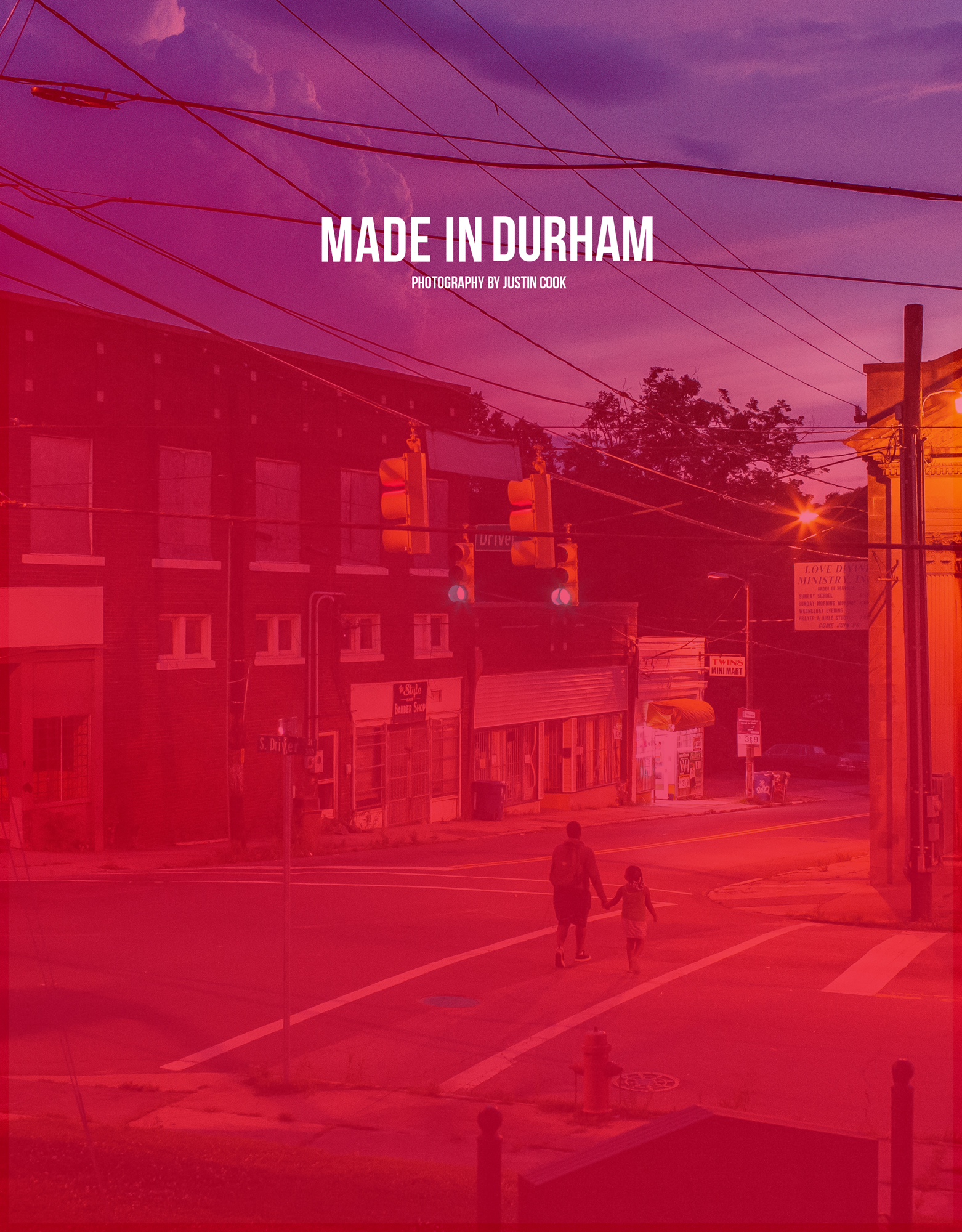Made in Durham the zine, front cover.
