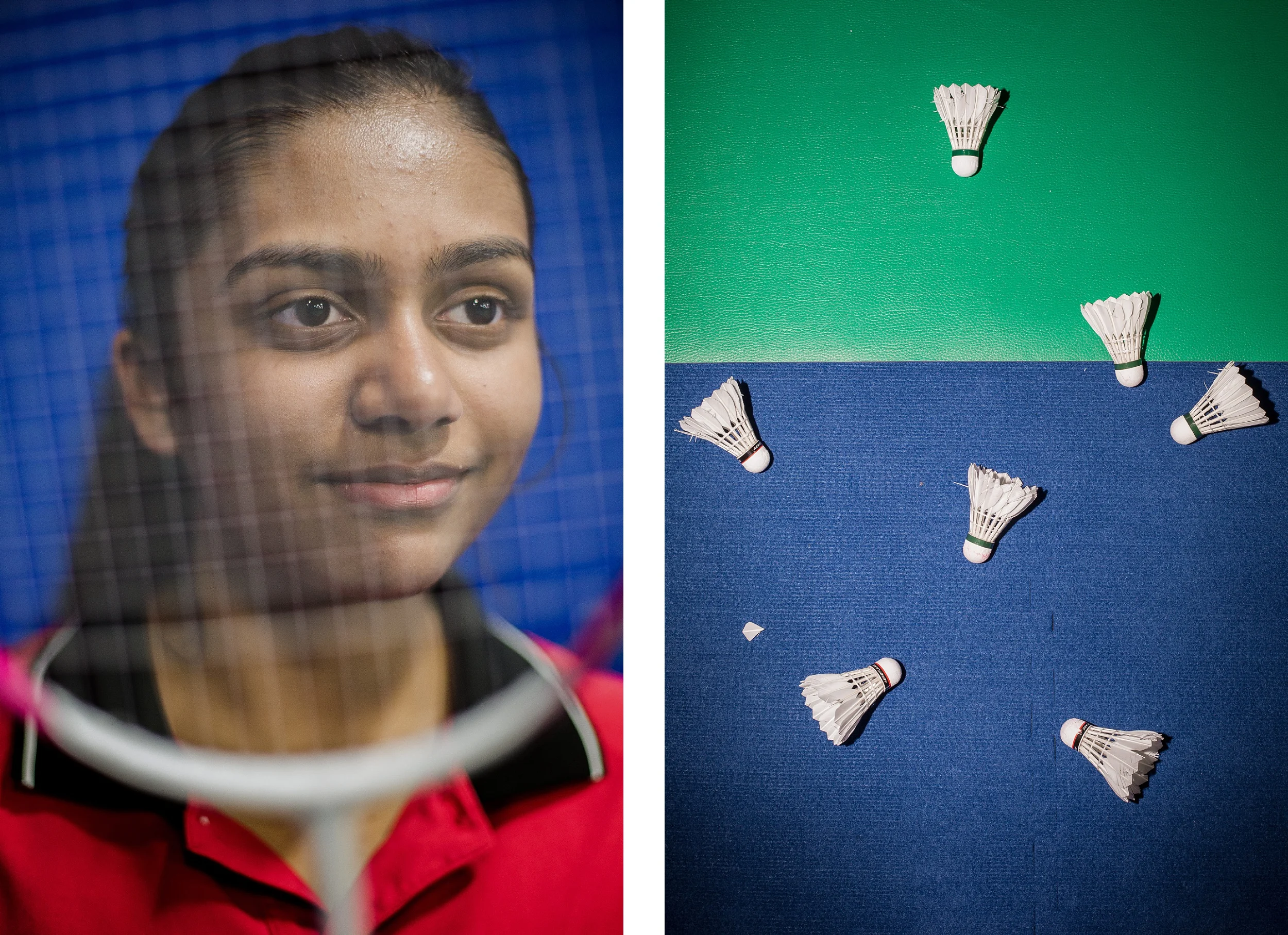 Portrait of Soumya Gade Badminton Prodigy Raleigh 