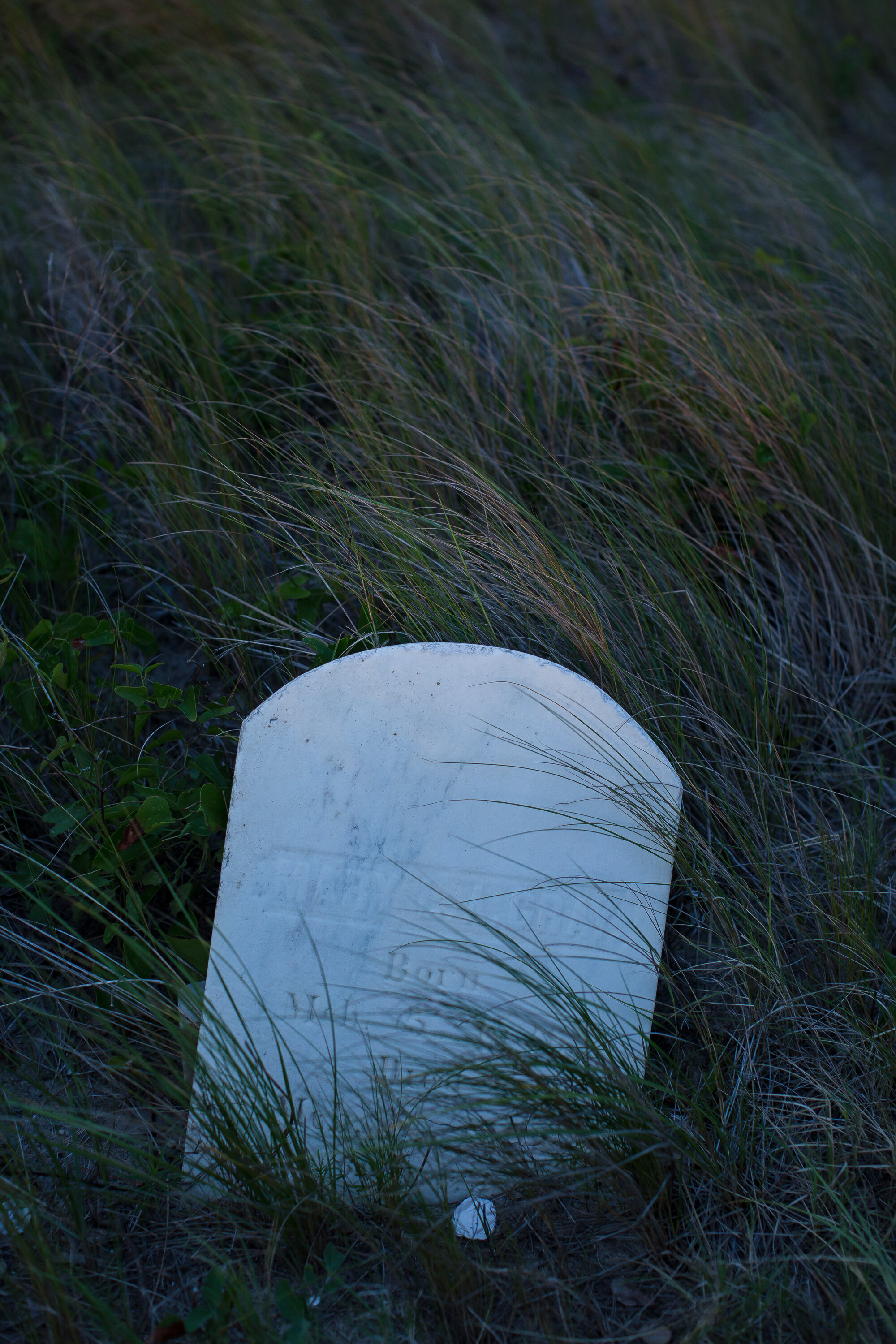  The grave of Mary L.A. Gray, March 5, 1836 - March 7, 1902. 