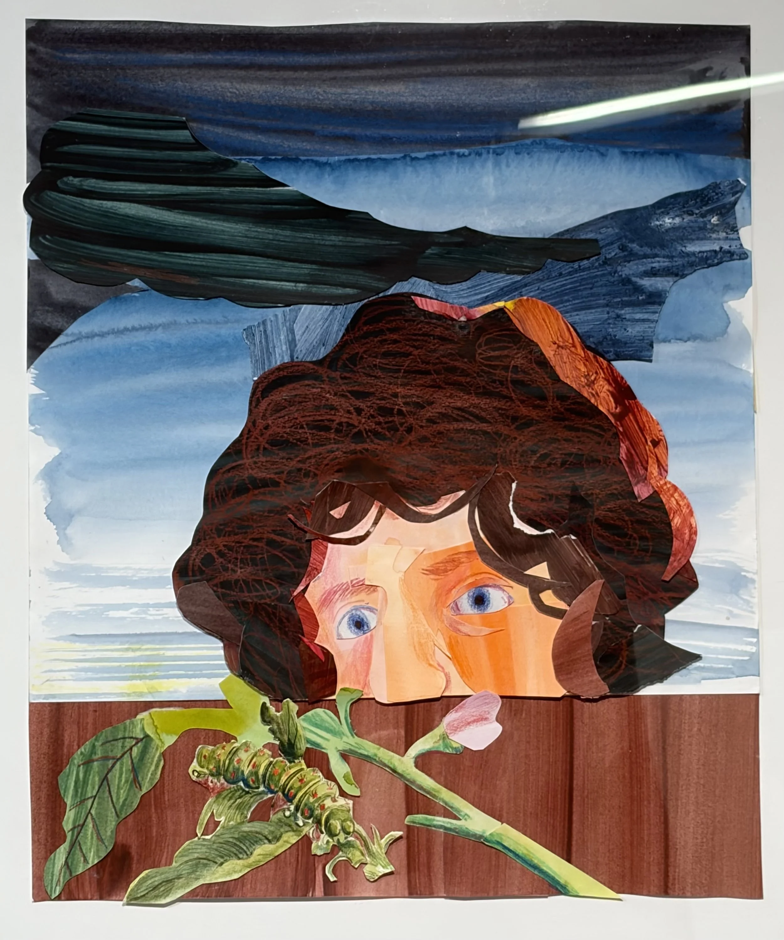 Maria Sibylla Merian looking
