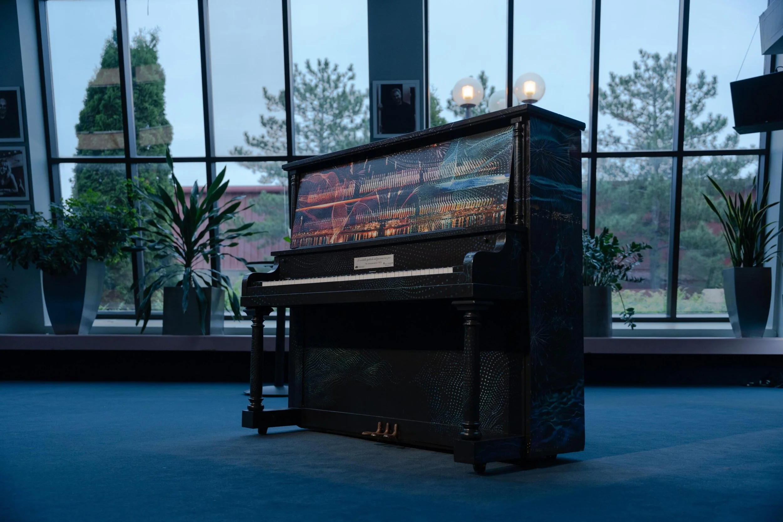 Inauguration piano public