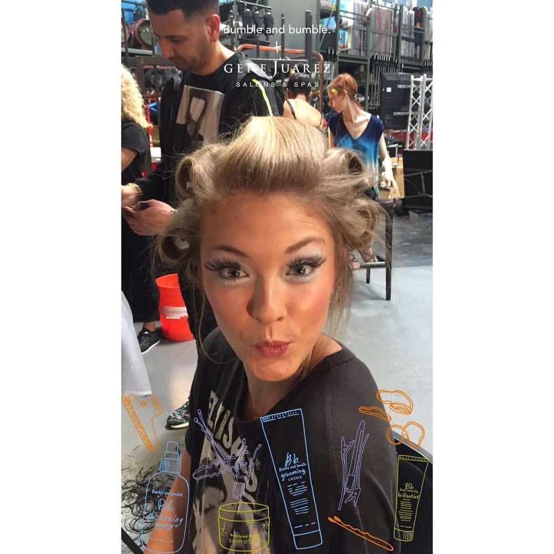 Bumble and bumble. Event Snapchat Filter