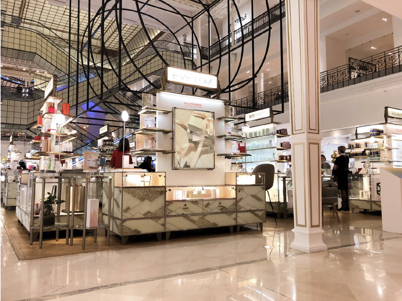 Galeries Lafayette, Paris, Holiday 2018