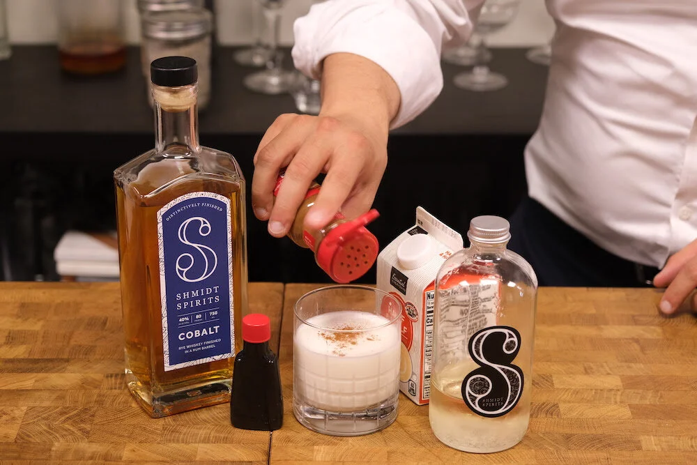 Cobalt Milk Punch