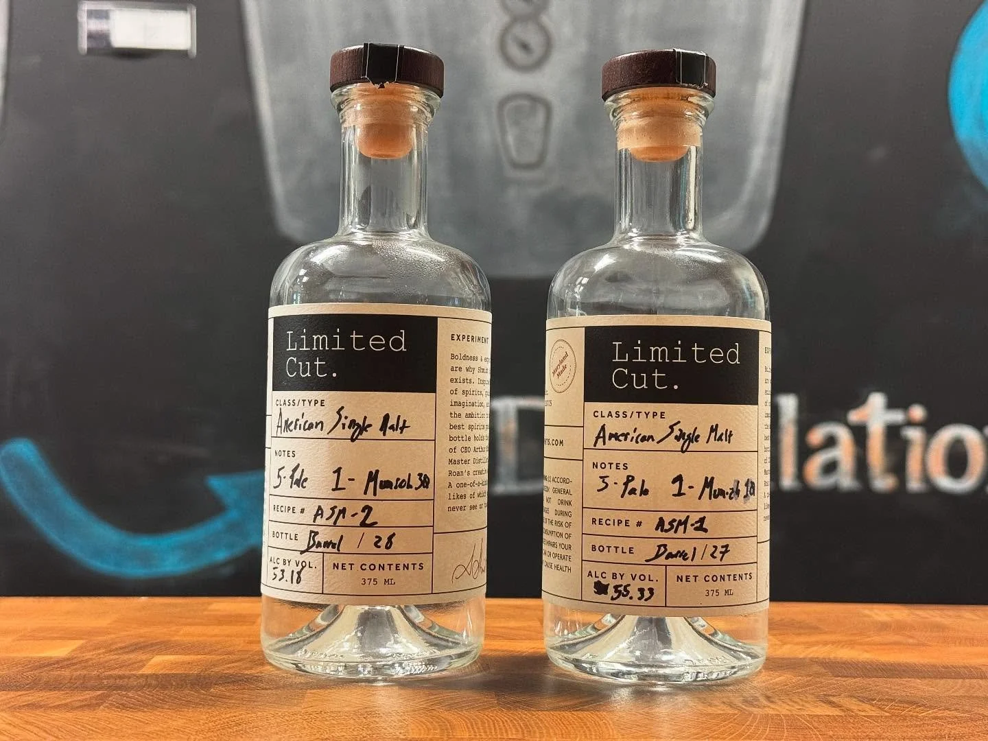 This weekend we distilled off two different versions of a potential American Single Malt. We&rsquo;ve currently got them each aging in some old Inkwell Wheated Red Corn Bourbon barrels, and in a few months we should know which mash bill is the winner