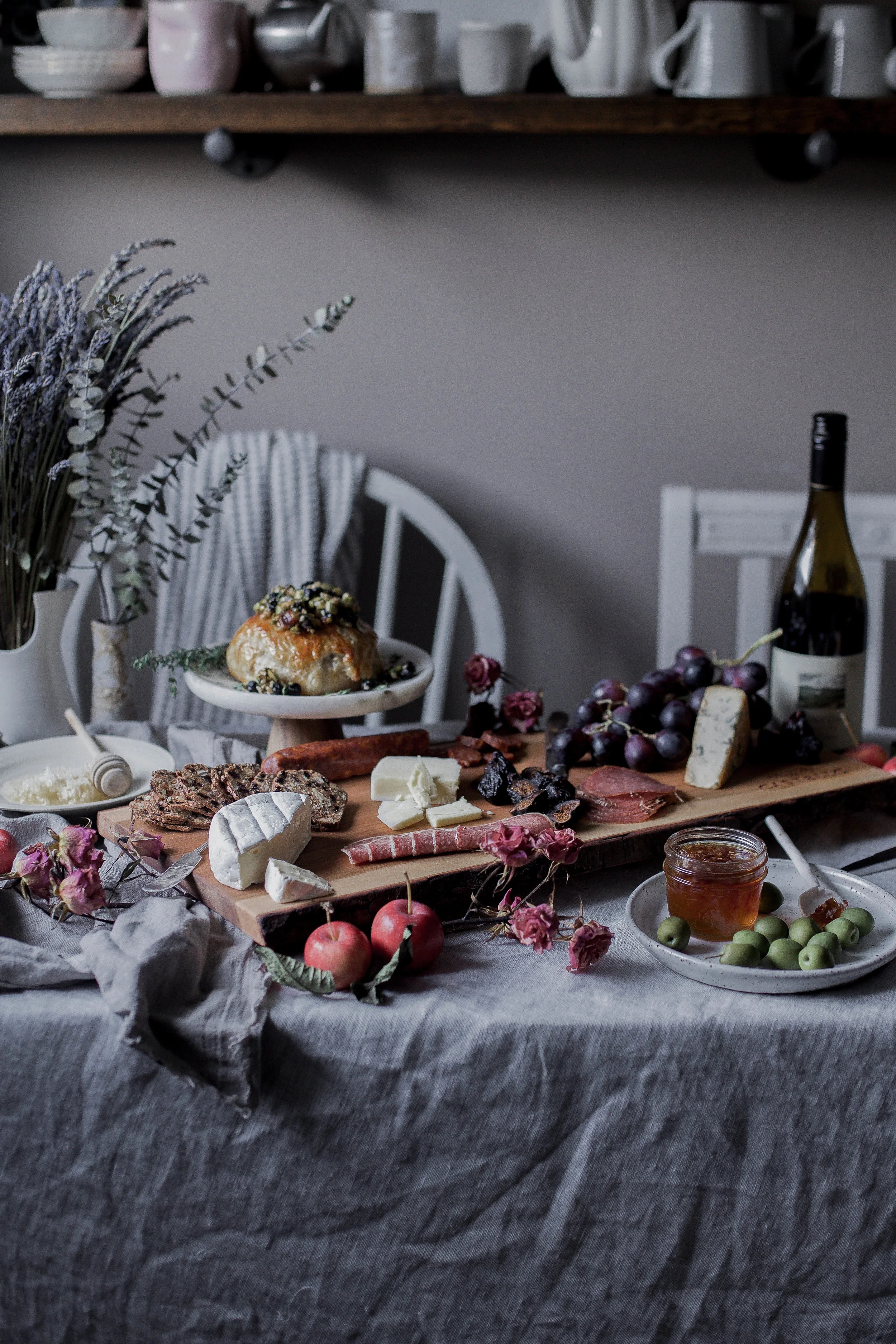 honey puff wrapped baked brie with dried blueberries, walnuts & pistachios (44 of 1).jpg