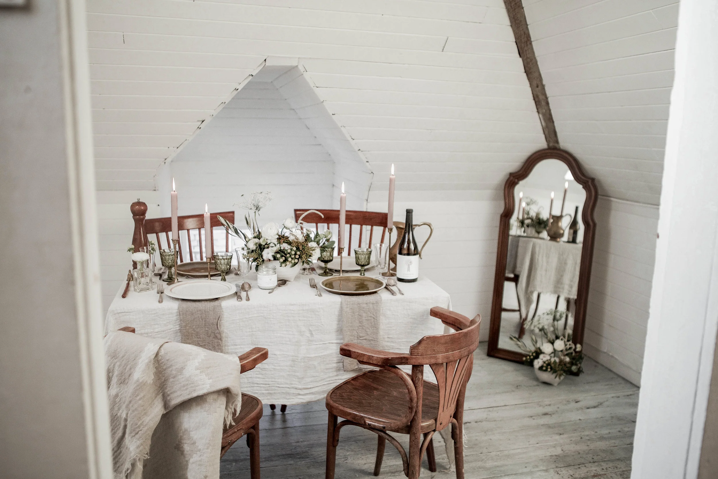 5 holiday table setting tips + a collab with Rook & Rose & Nourish Kitchen