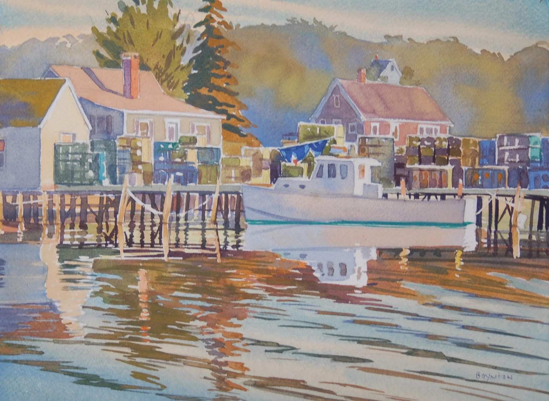 Lobster Pier: Stonington, Maine