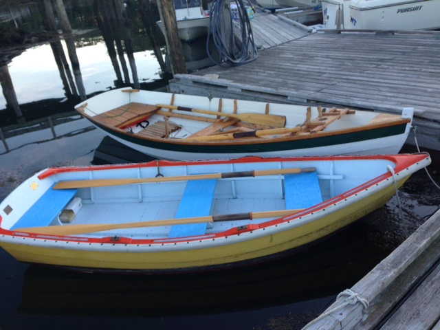 Dinghies on Capitol Island