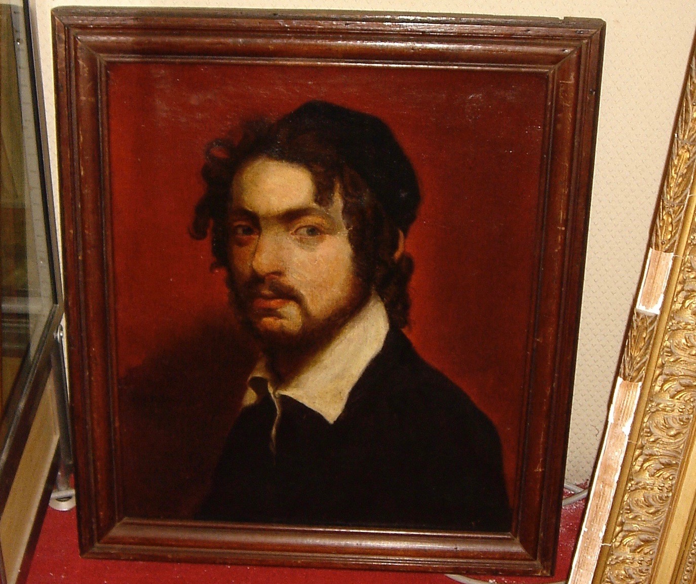 THE PAINTING OF A WARY MAN - TO MATCH MY MOOD