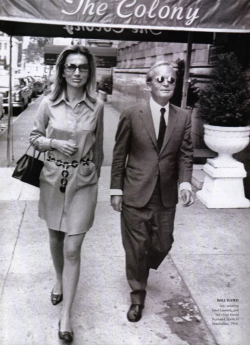 With Lee Radziwill