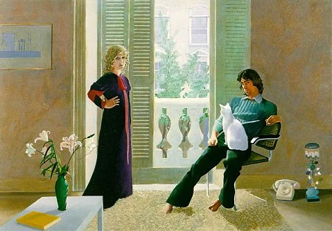 OZZIE CLARKE AND CELIA BIRTWELL - Hockney
