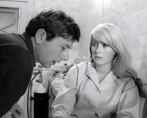 POLANSKI ON SET WITH CATHERINE DENEUVE: "REPULSION"
