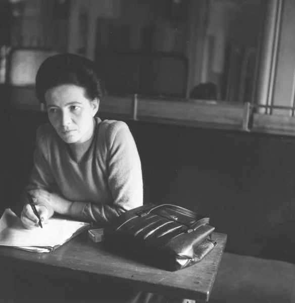 THE WRITER ( AND FEMINIST) SIMONE DE BEAUVOIR