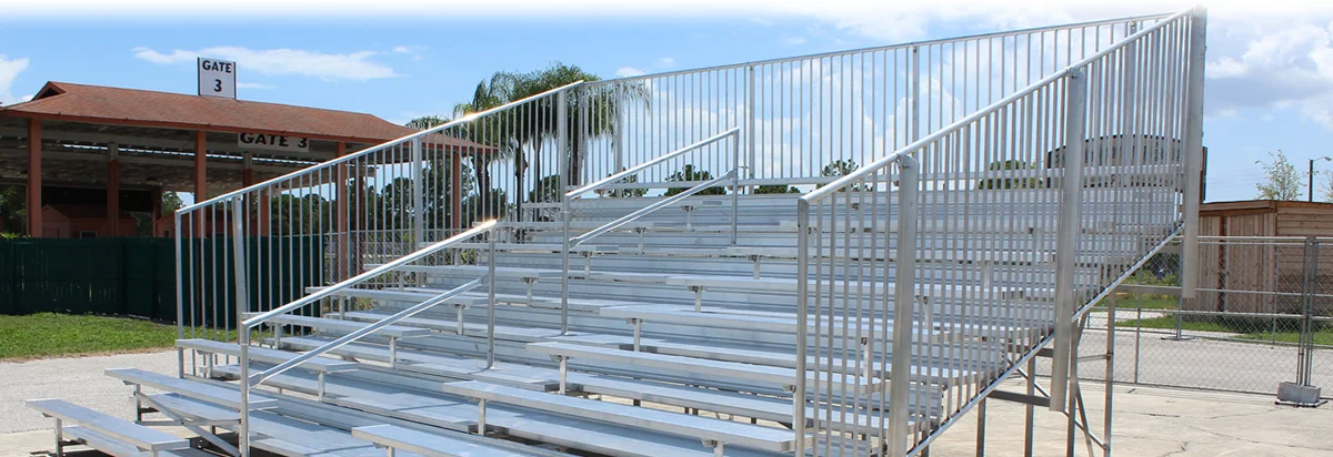 9 Row Bleacher Rental