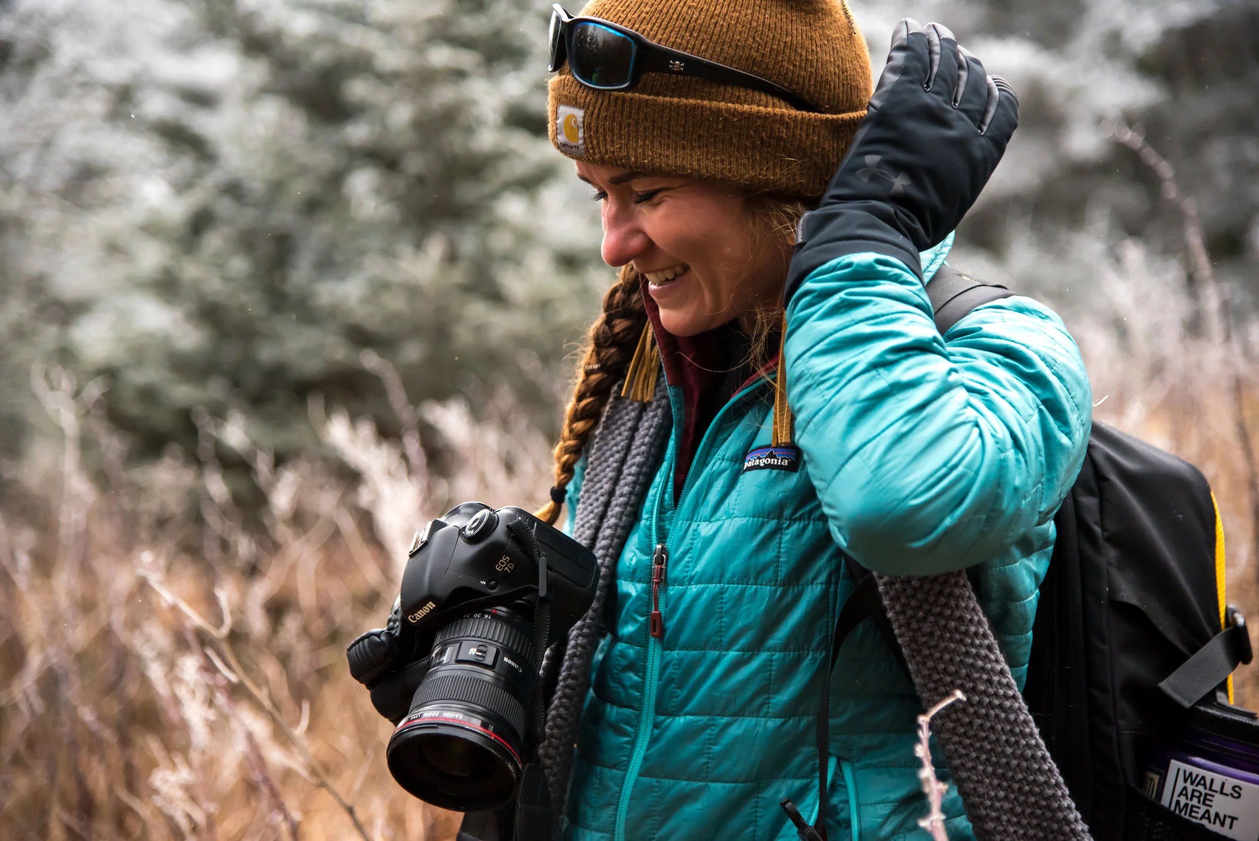 I cannot stay on the summit forever - but at least I can write blog posts and look through all the epic images we captured. [Photo by the talented Jon Haas.]&nbsp;