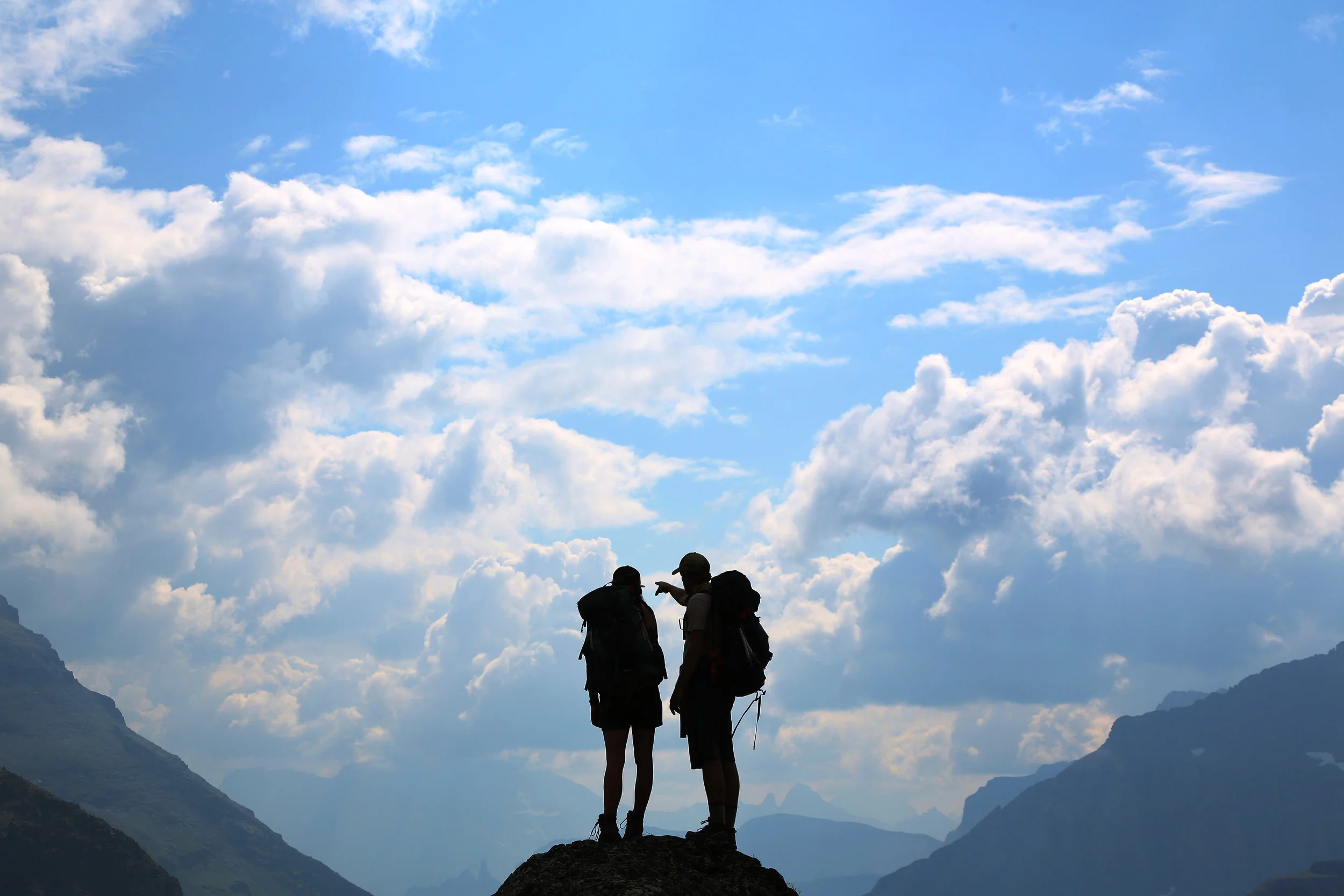 Navigating the backcountry of Glacier National Park | August 2018