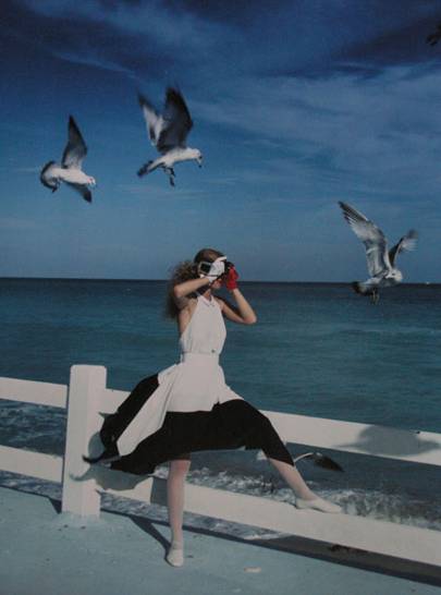 Barry Lategan for Vogue Italia. Hair by Michael Gordon. Styling by Nicoletta Santoro.