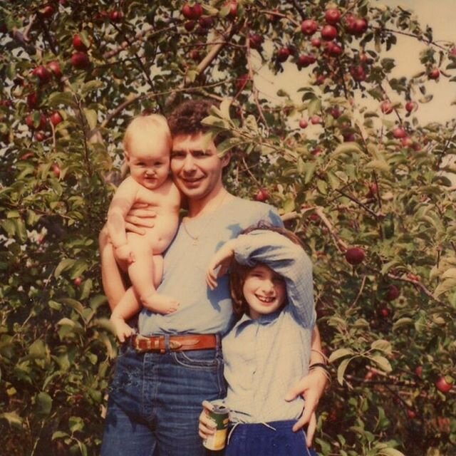 A day late but HAPPY MOTHER&rsquo;S DAY to all! This a picture of me apple picking with my two oldest daughters who both mothers now ❤️