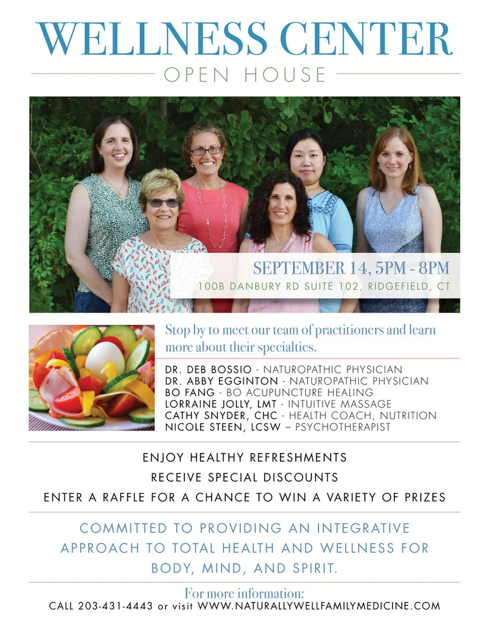 Wellness Open House, Naturally Well Family Medicine