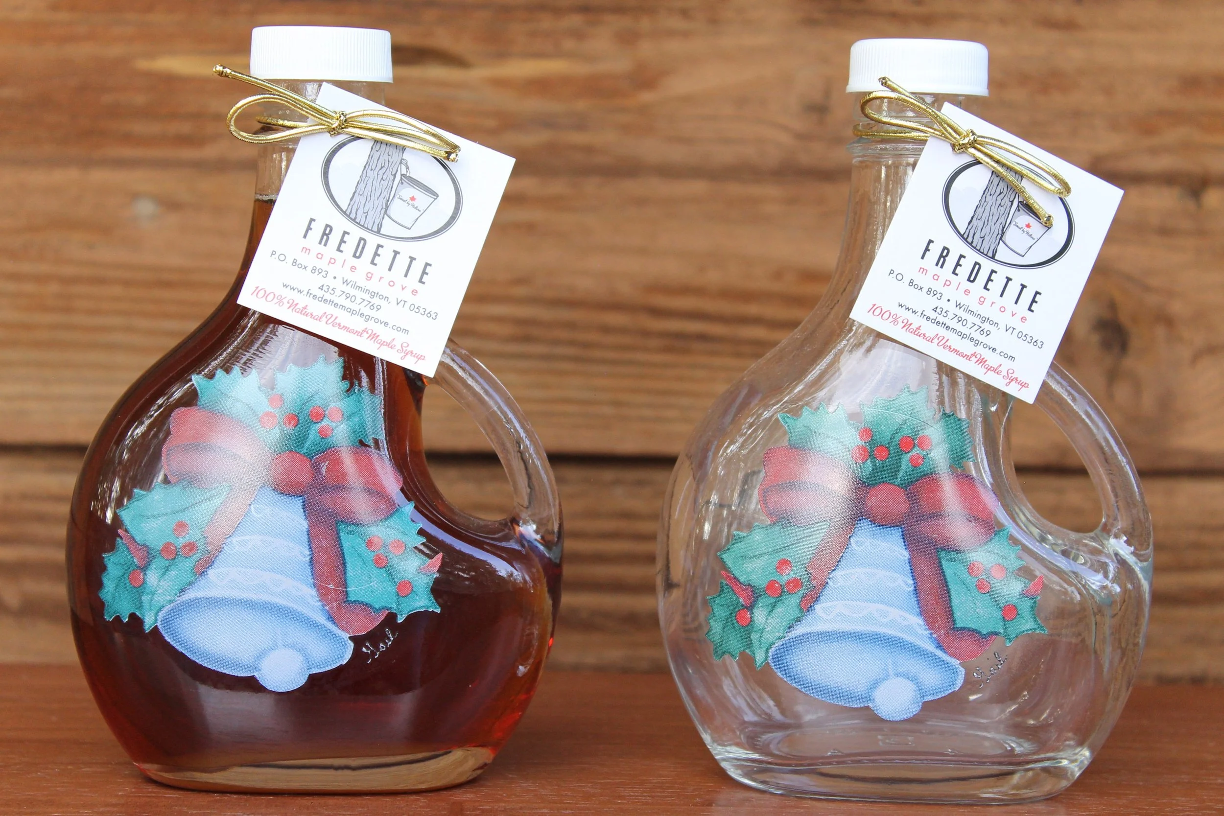 Bell & Holly Glass Bottle 250 ml (8.5 oz)