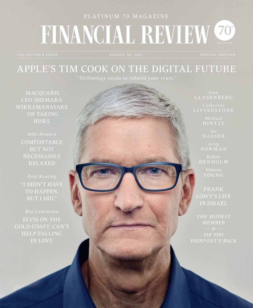 Grooming for Tim Cook