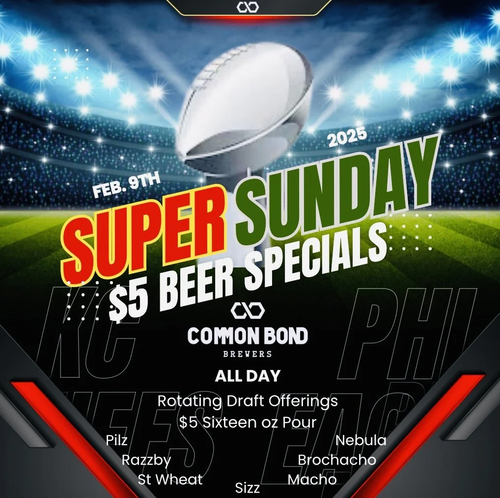 Super Sunday $5 Beer Specials