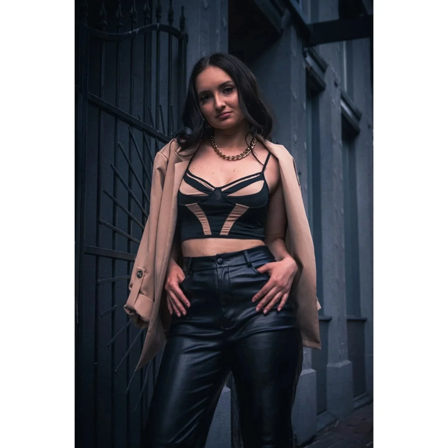 Being rewarded with the best results means you have to step out of your comfort zone and experiment with new concepts. Photos taken between Golden Hour &amp; Blue Hour while the natural light bounced off the model.

Jordanna Ponici | Portraits | 2023