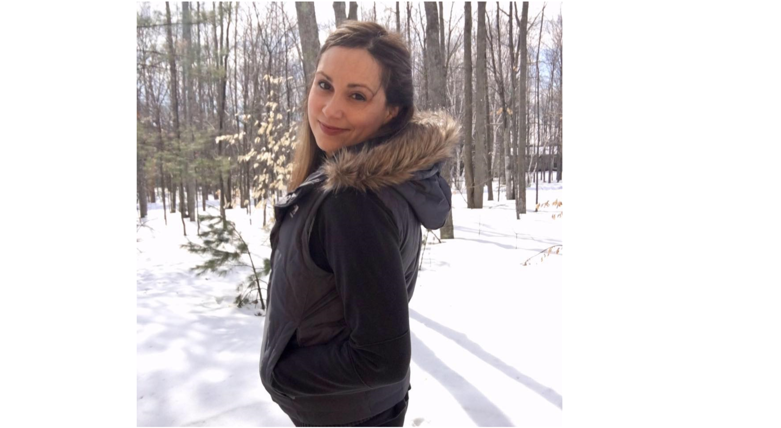 Beautiful Winter Photo of Danielle! #winterbeauty #michiganbeauty