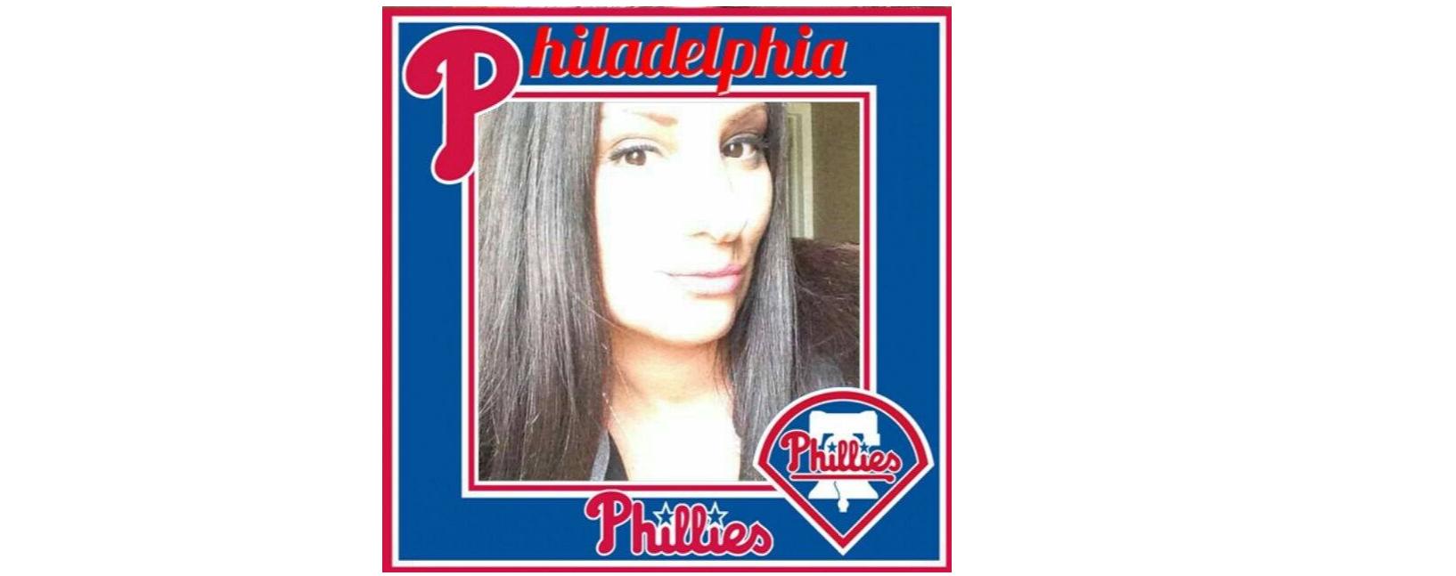 Beautiful Phillies Fan Vanessa! #phillies #italianbeauty