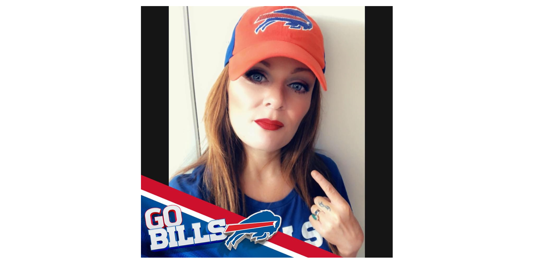 Beautiful Bills Fan Jennifer! #buffalobills #jennifer #beautifuleyes #nurse