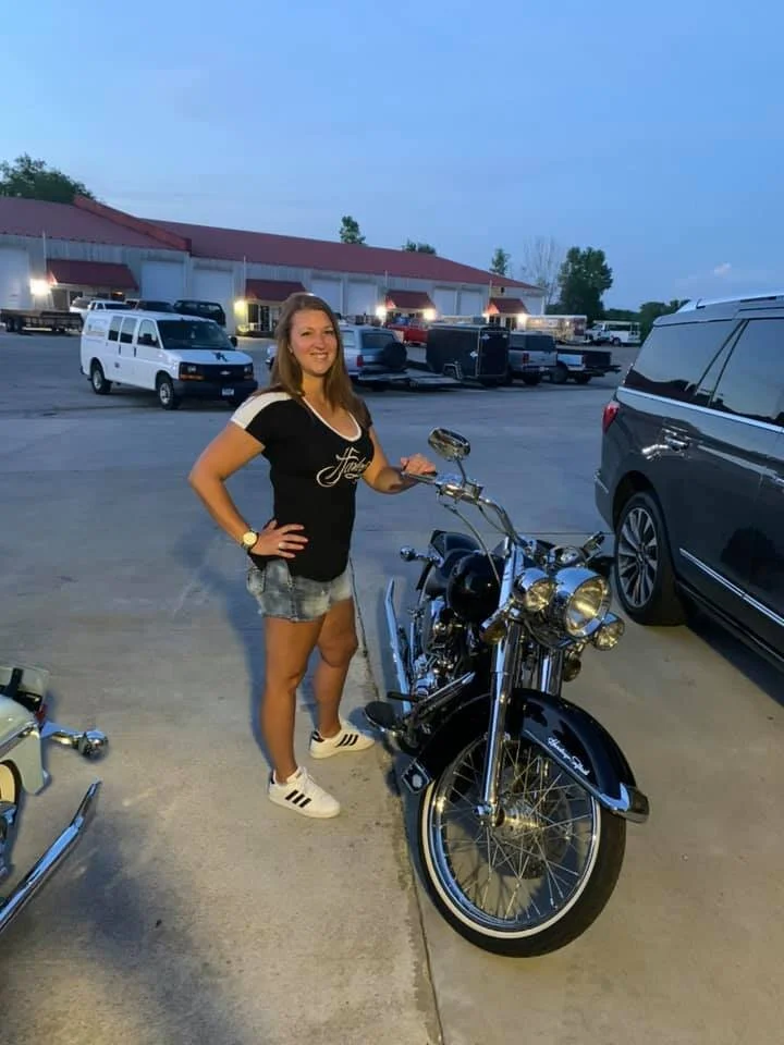 Photo Shout Out Valaina! #beautiful #businessowner #entrepreneur #bike #motorcycle #ok #valaina