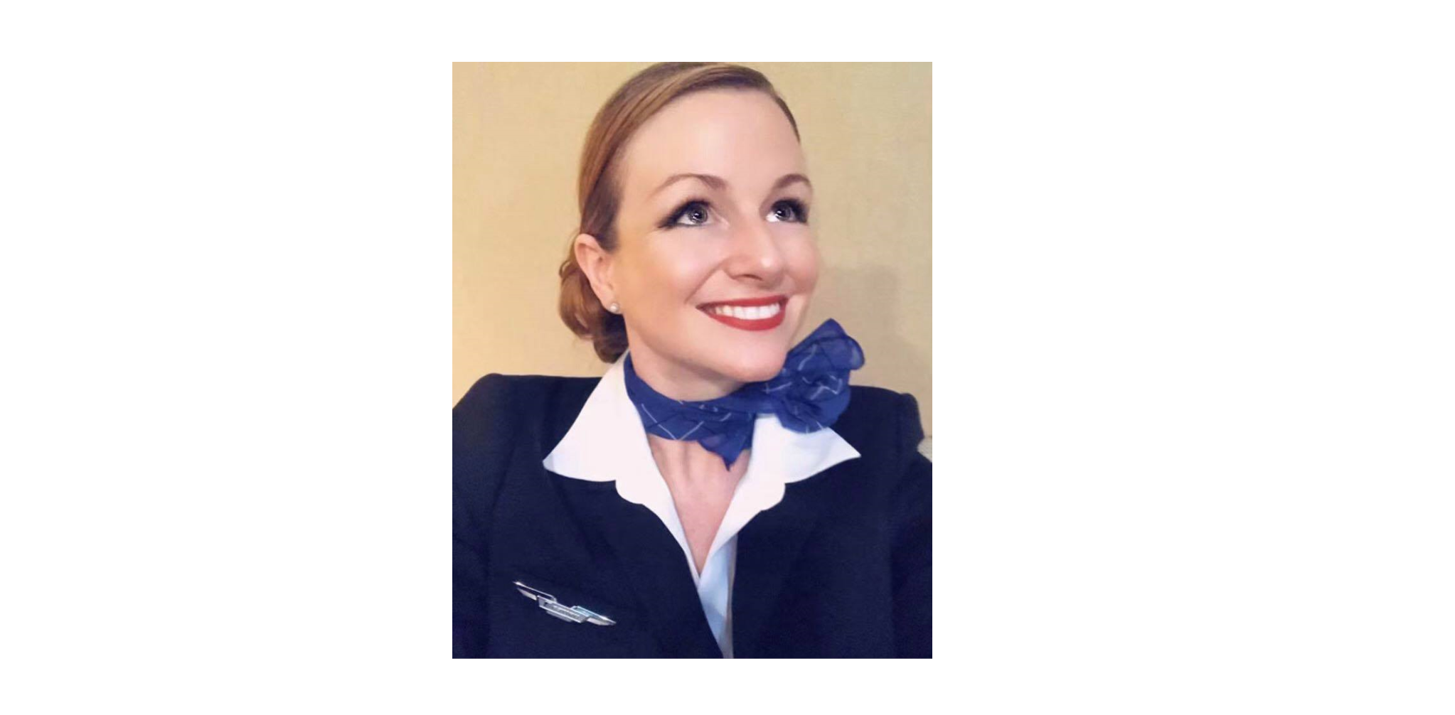 Beautiful Flight Attendant Heather! #beautiful #flightattendant #air #travel #airplane #heather