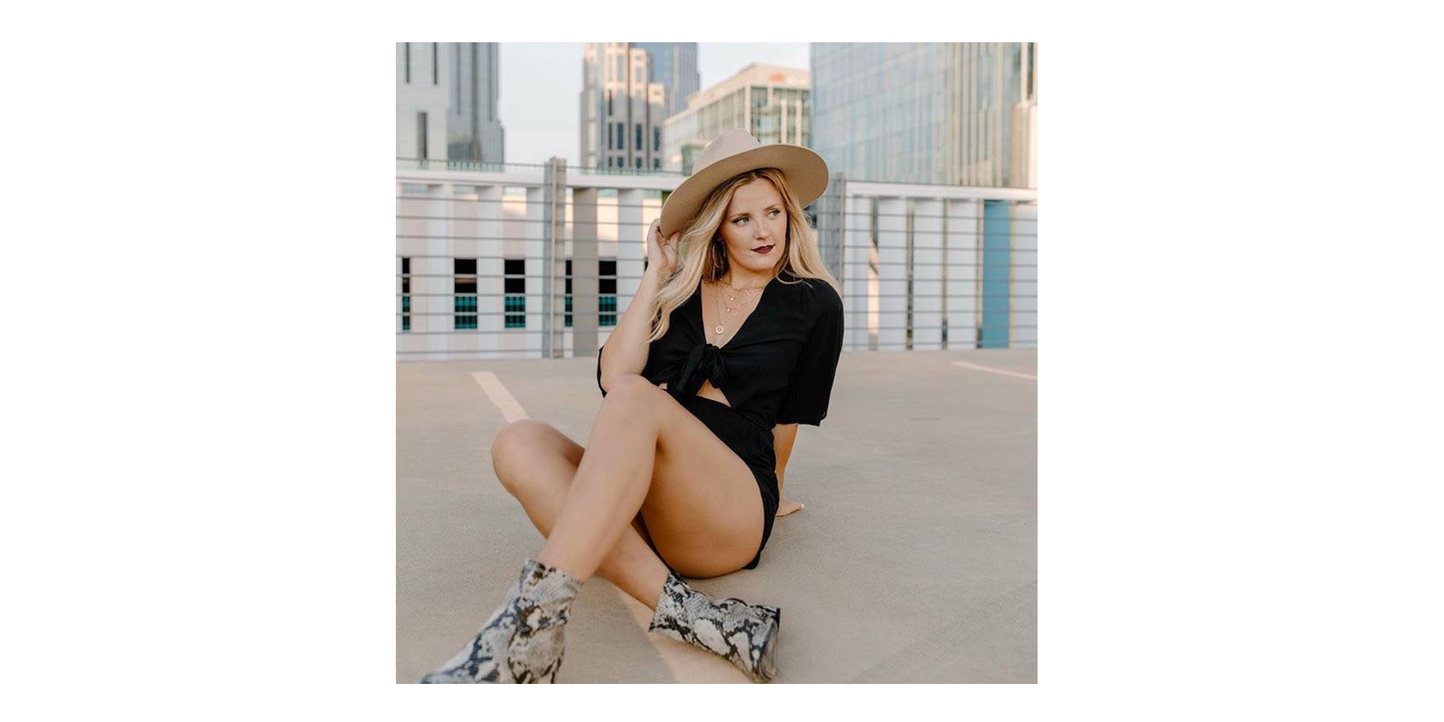 Photo Shout Out Kaitlin! #beautiful #pretty #stunner #nashville #tn #hat #kaitlin