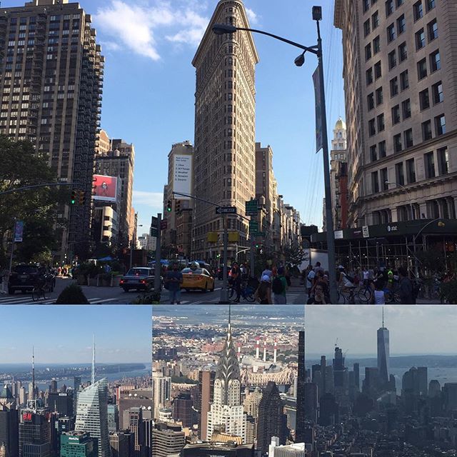 Good bye for now!! #citylife #nyc #getoutside #antigua #turtlessurfshop #travel #summer #empirestatebuilding #flatiron #fun #tourist