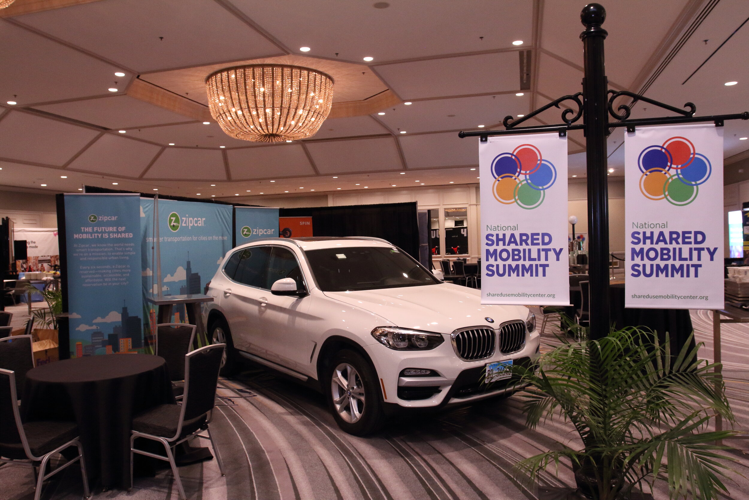 2019 Shared Mobility Expo Entrance
