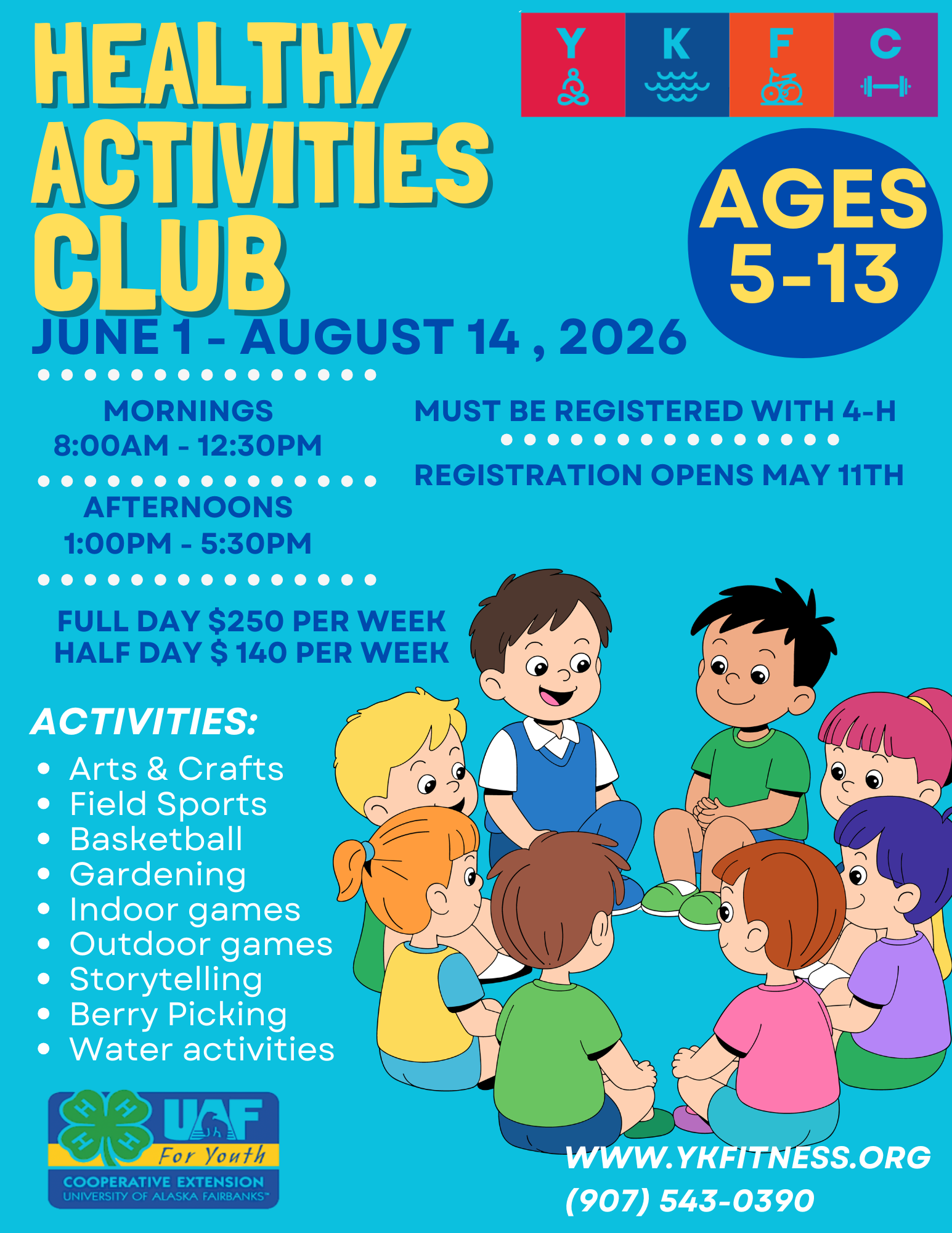 Youth Programs — YK Fitness Center