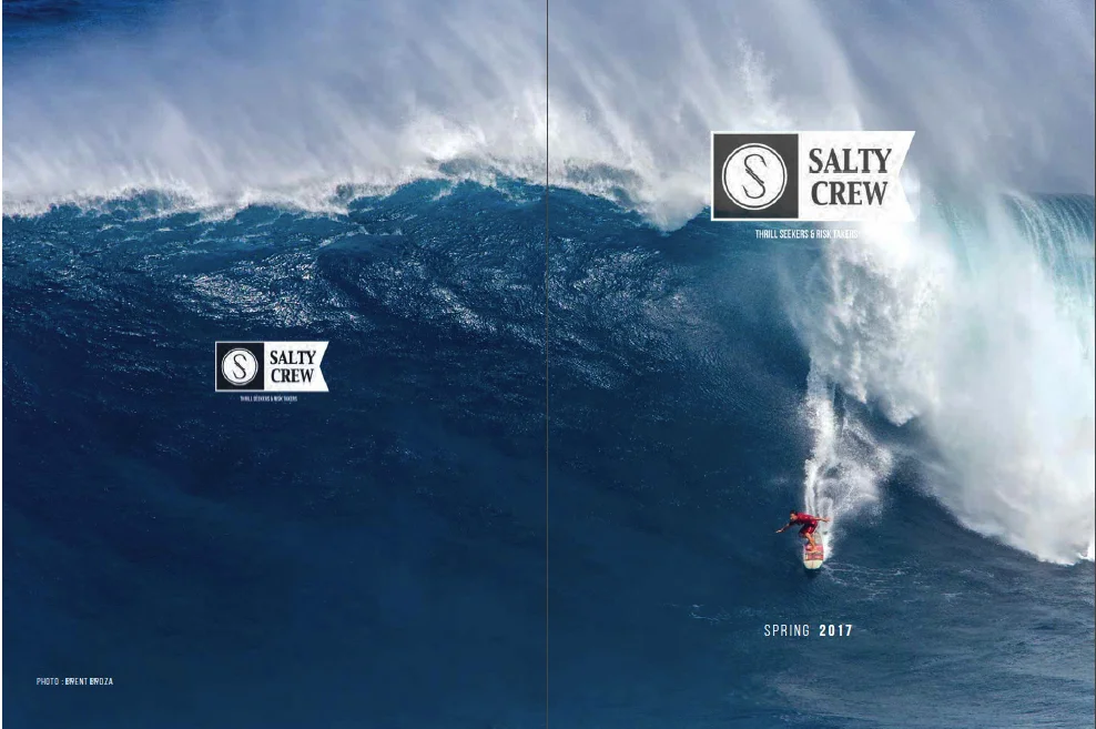 SALTY CREW SPRING 2017 CATALOGUE COVER