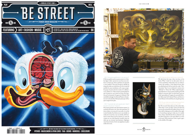 July 2013, Be Street Magazine – Issue 21, France - Greg "CRAOLA" Simkins