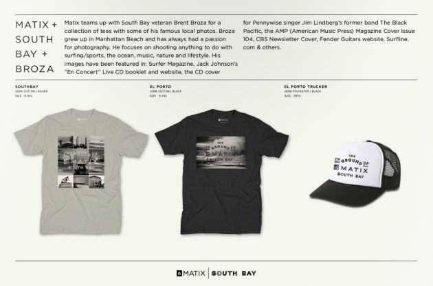 Matix x South Bay x Broza  T Shirt Collab - SOLD OUT