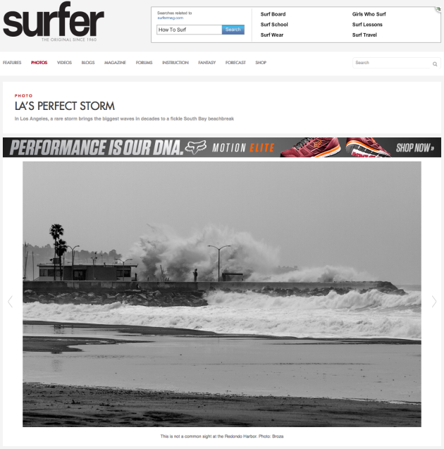 March 2, 2014 - Surfing Magazine - King Harbor