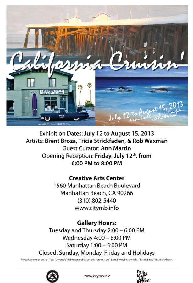 July 12, 2013 - California Cruisin' Art Show, Manhattan BeachCreative Arts Center