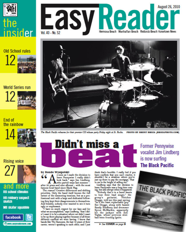 August 26, 2010 - Easy Reader Cover - The Black Pacific