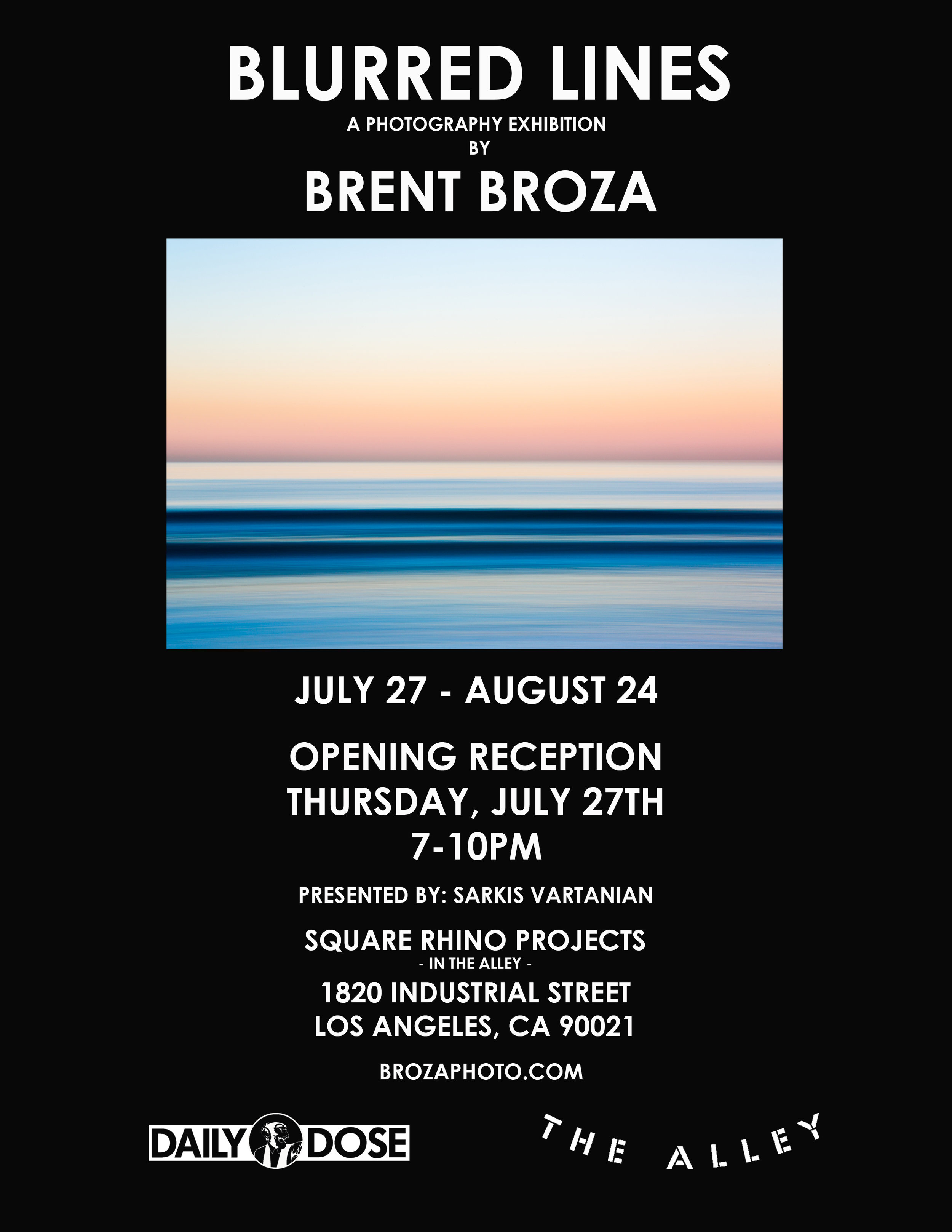 July 27, 2017 - Blurred Lines - Solo Art Show