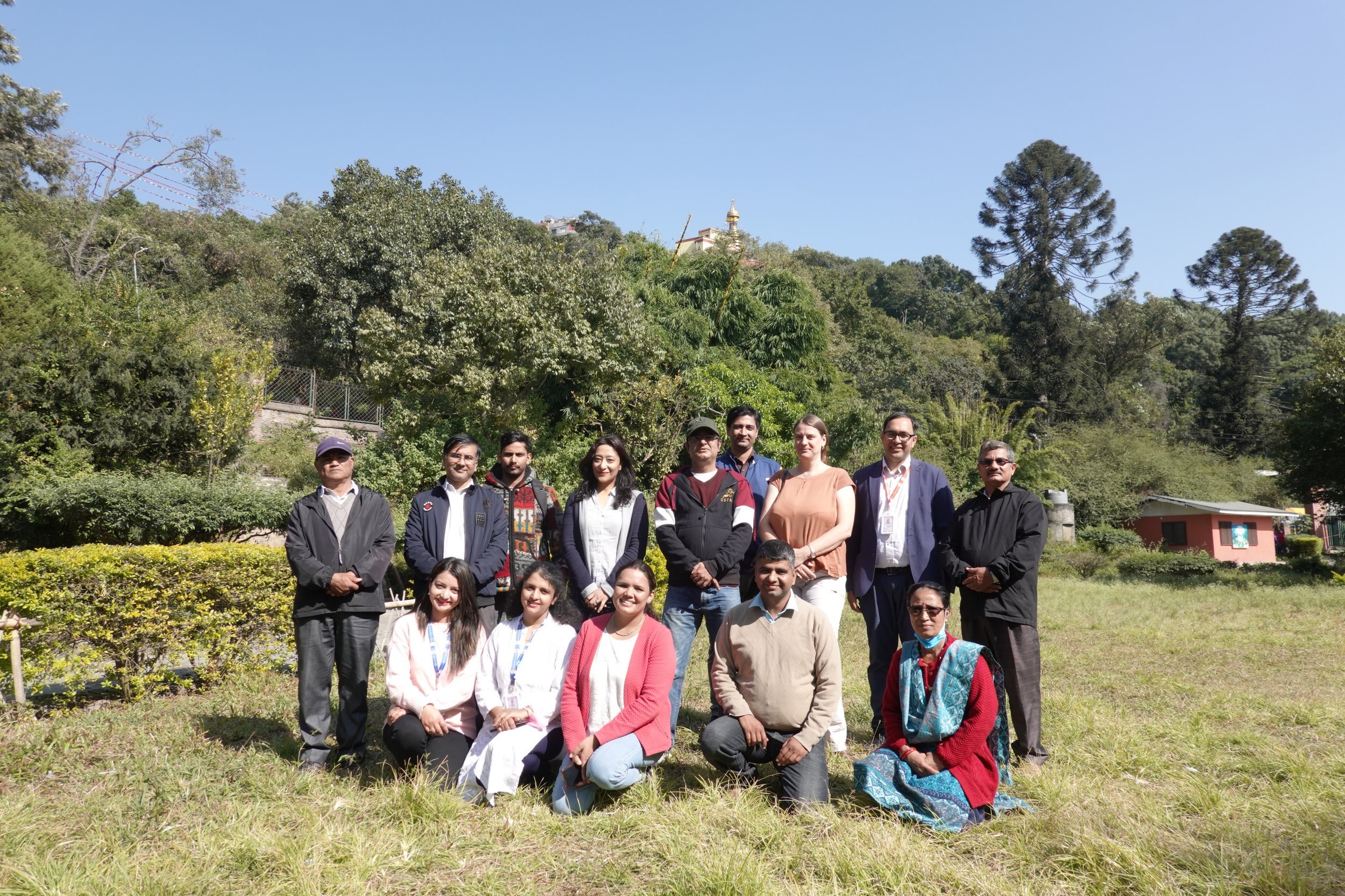 Eco-med-social Team in Nepal
