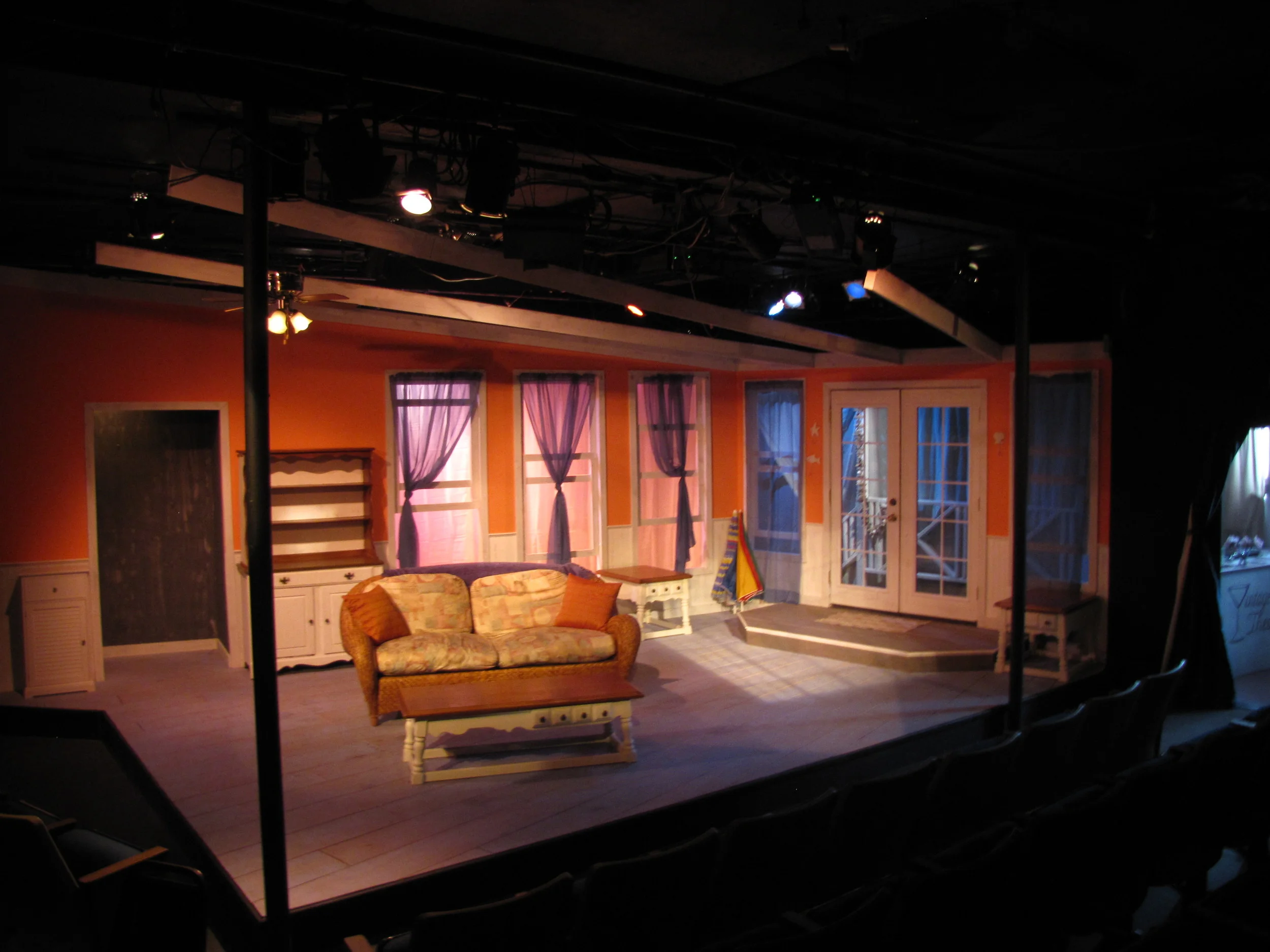 Set-scenery-design-construction-Colorado-Dixie-Swim-Club-play