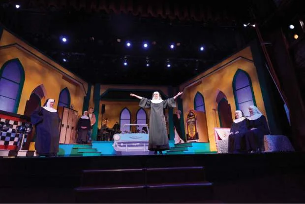 Set-scenery-construction-Colorado-Nunsense-musical